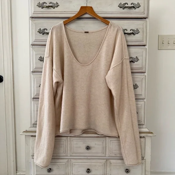 Free People Forever Cashmere Silk Sweater - Picture 3 of 5